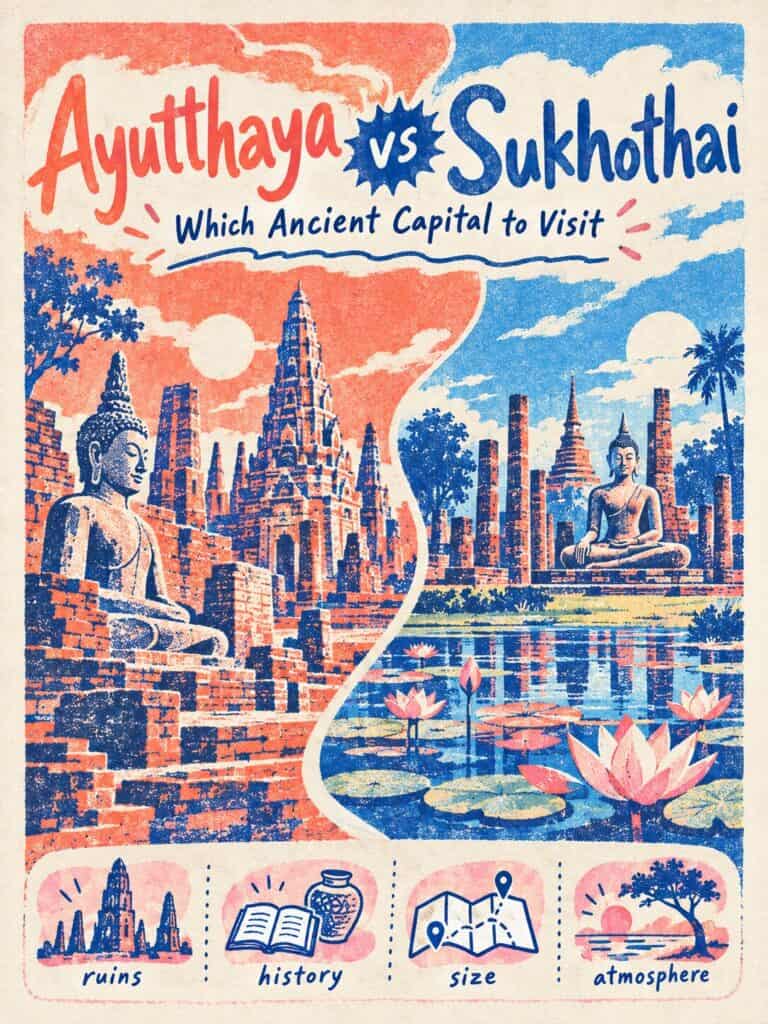 Ayutthaya vs Sukhothai: Which Ancient Capital to Visit