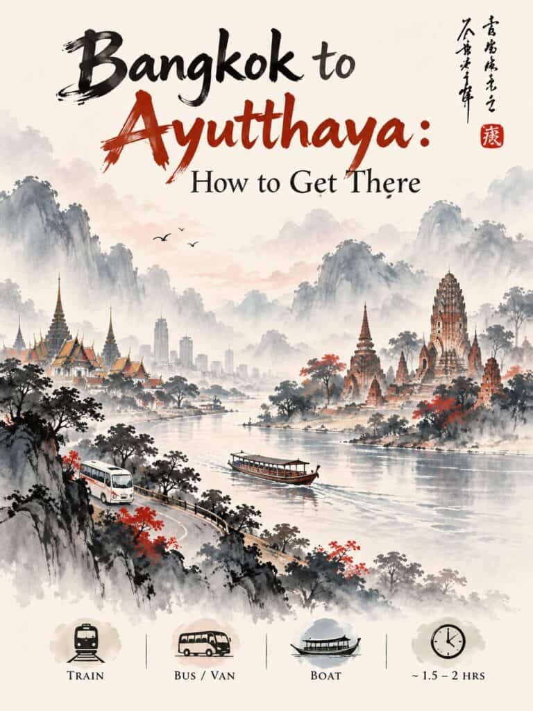 Bangkok to Ayutthaya: How to Get There