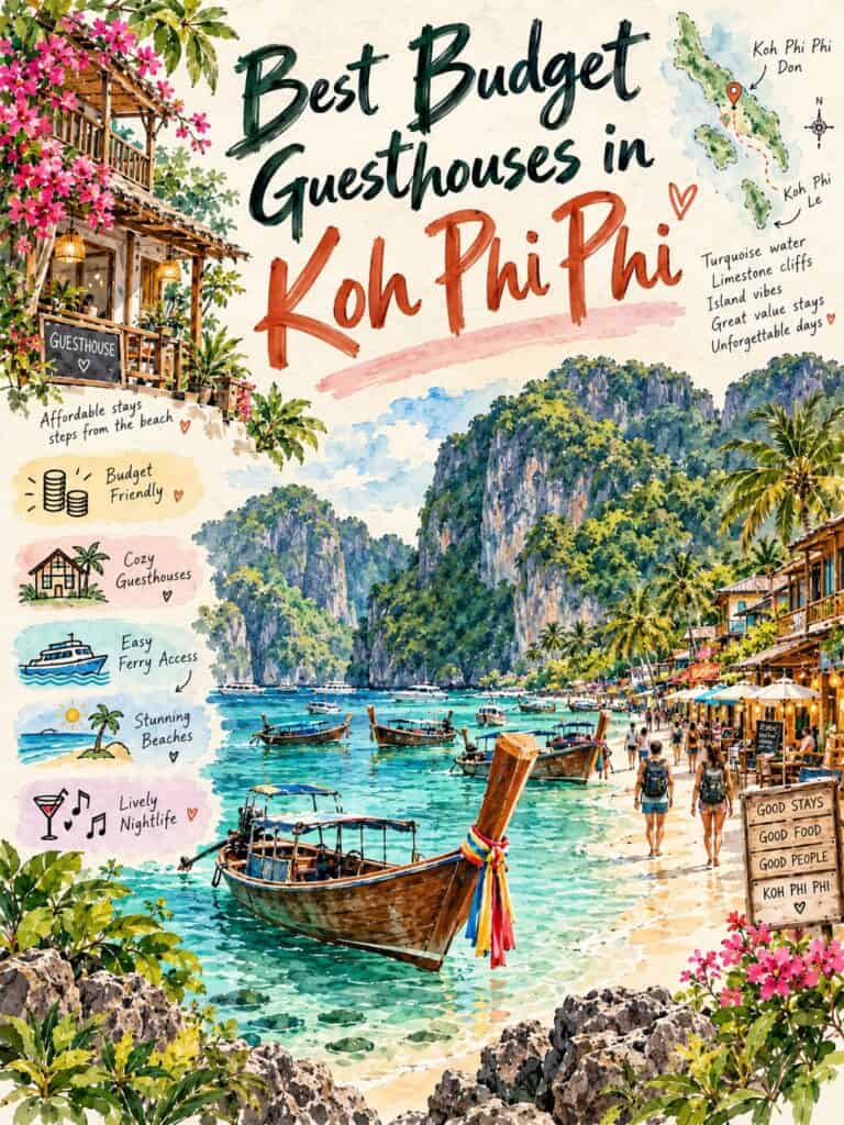 Best Budget Guesthouses in Koh Phi Phi