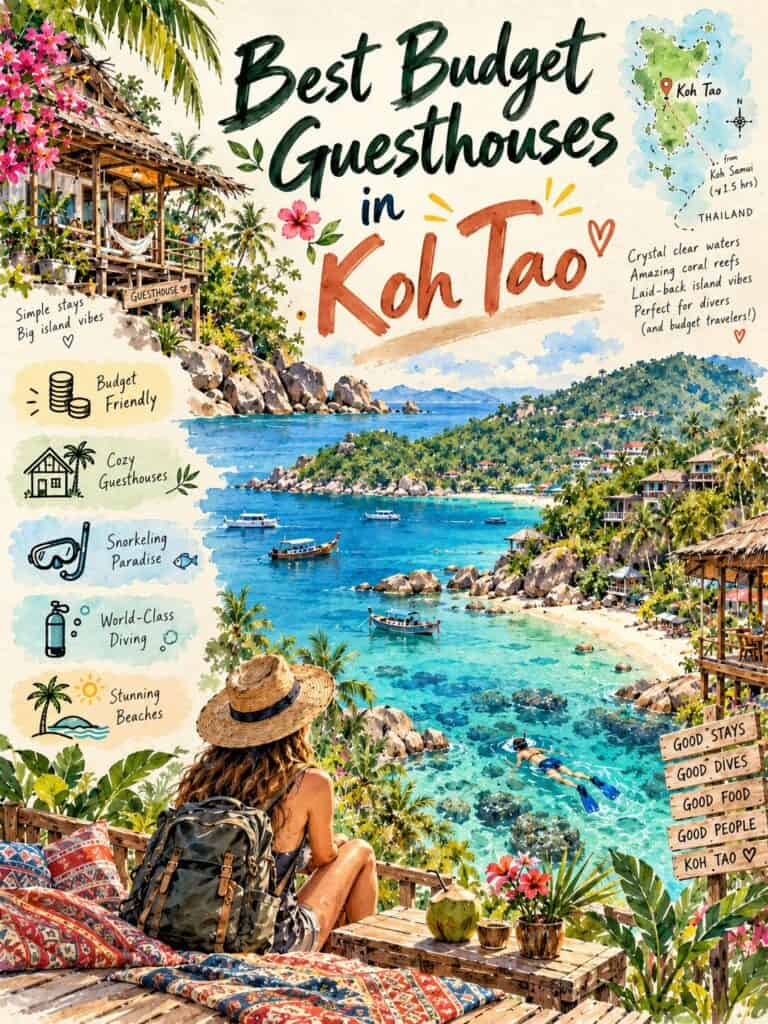 Best Budget Guesthouses in Koh Tao