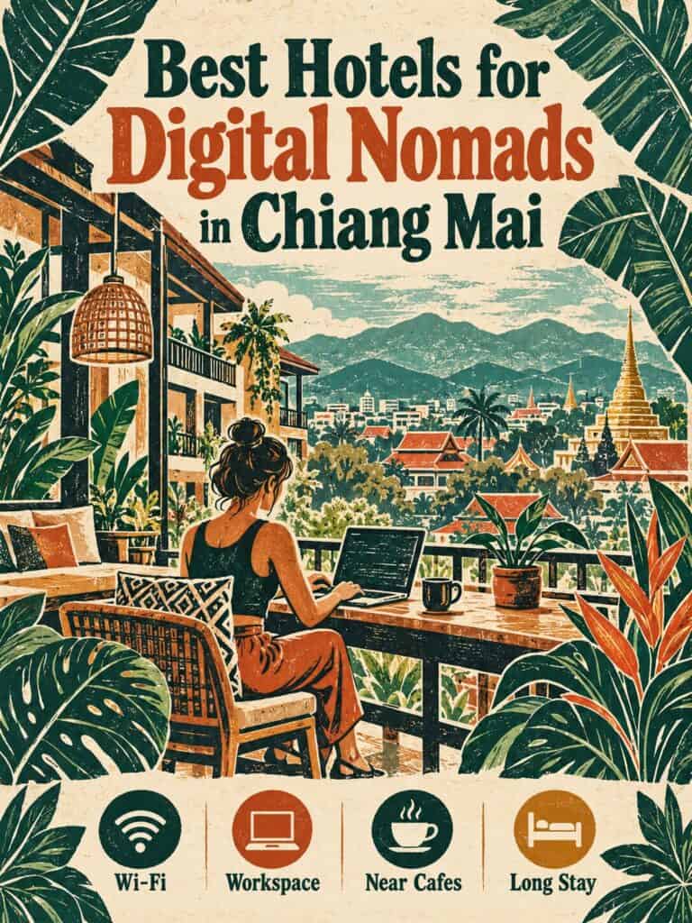 Best Hotels for Digital Nomads in Chiang Mai