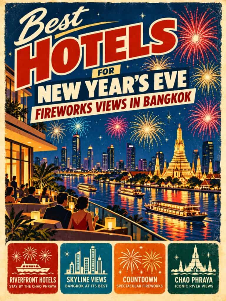 Best Hotels for New Year’s Eve Fireworks Views in Bangkok