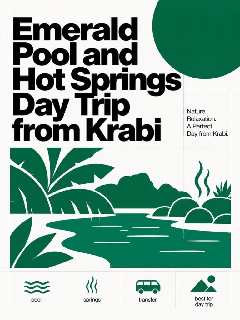 Emerald Pool and Hot Springs Day Trip from Krabi