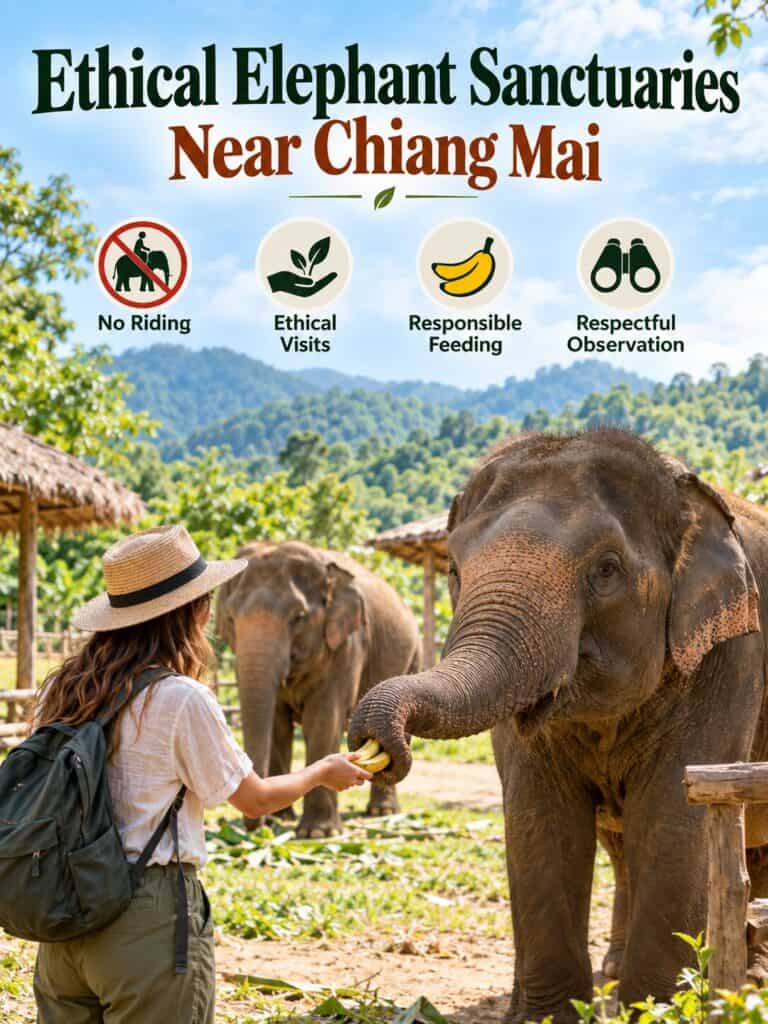 Ethical Elephant Sanctuaries Near Chiang Mai