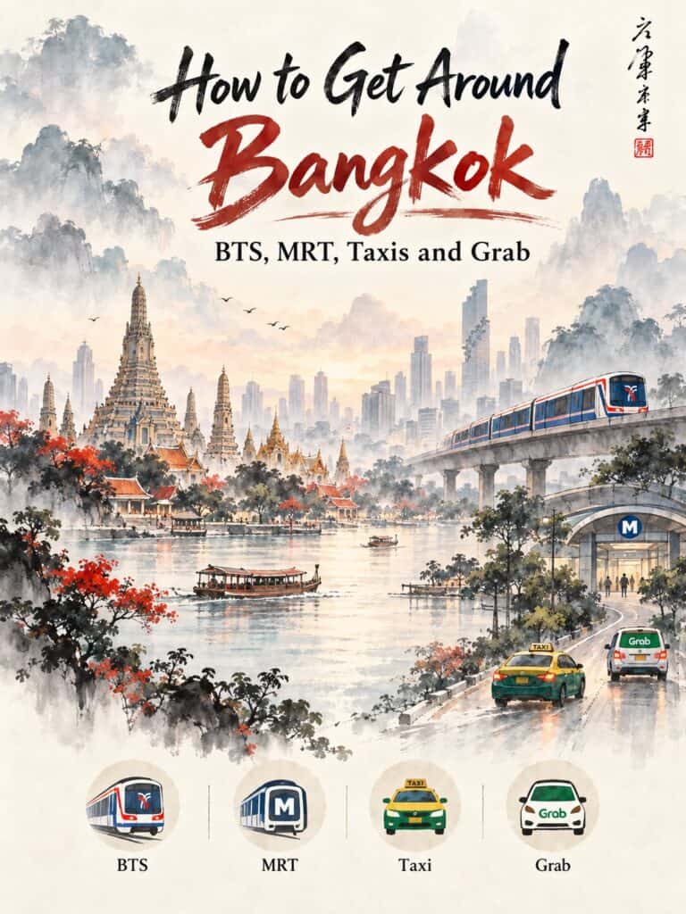 How to Get Around Bangkok: BTS, MRT, Taxis and Grab