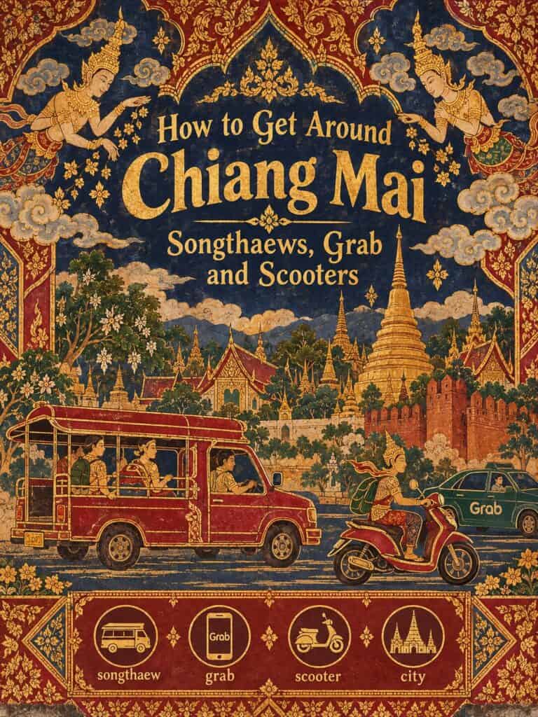 How to Get Around Chiang Mai: Songthaews, Grab and Scooters