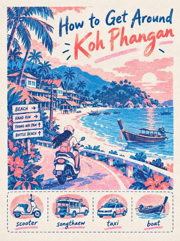 How to Get Around Koh Phangan