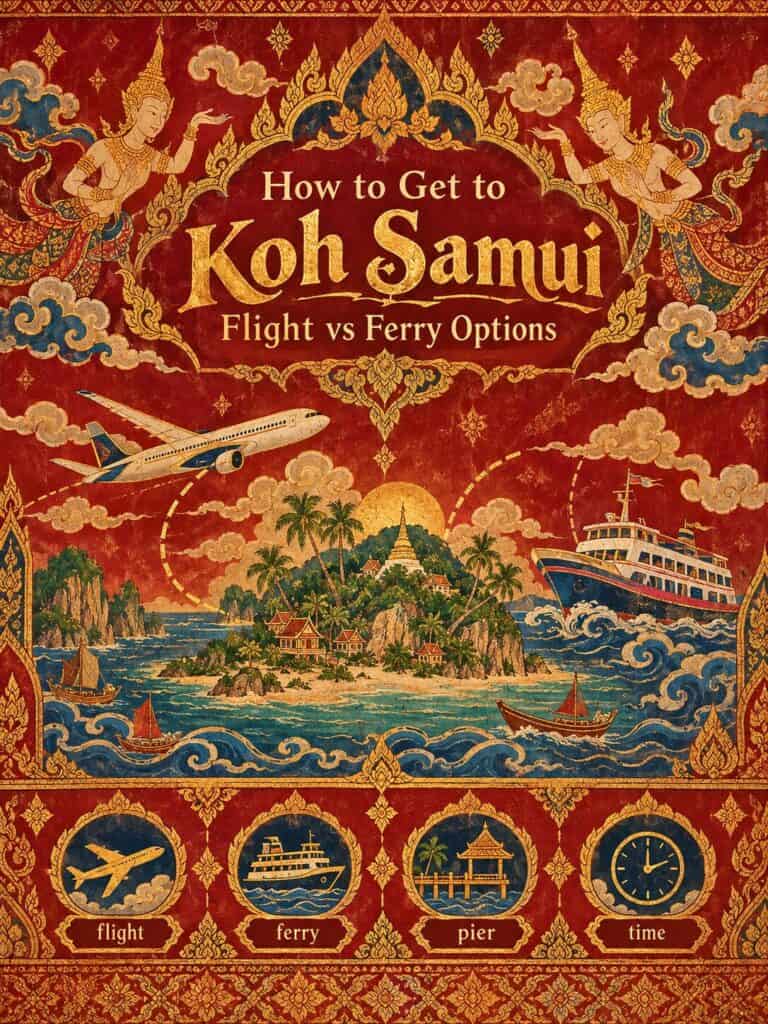 How to Get to Koh Samui: Flight vs Ferry Options