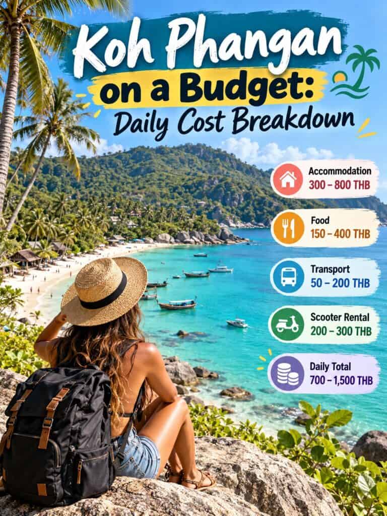 Koh Phangan on a Budget: Daily Cost Breakdown