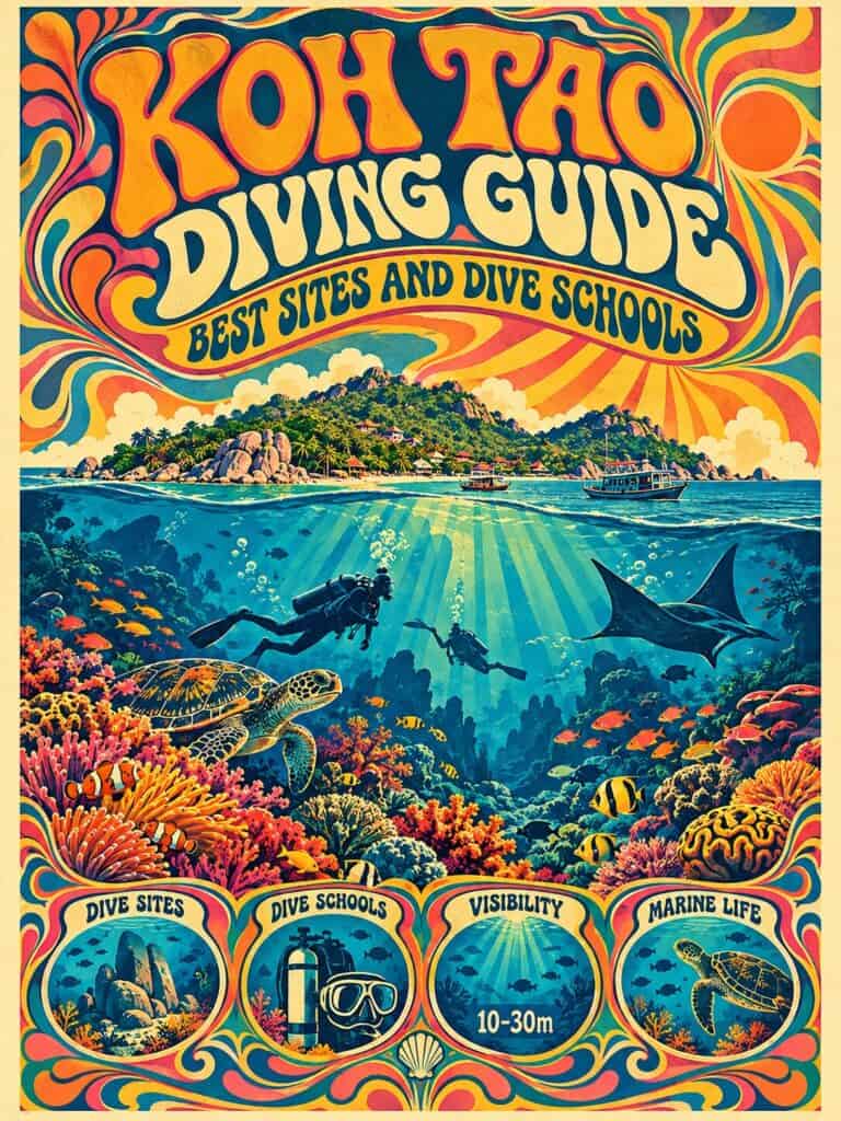 Koh Tao Diving Guide: Best Sites and Dive Schools