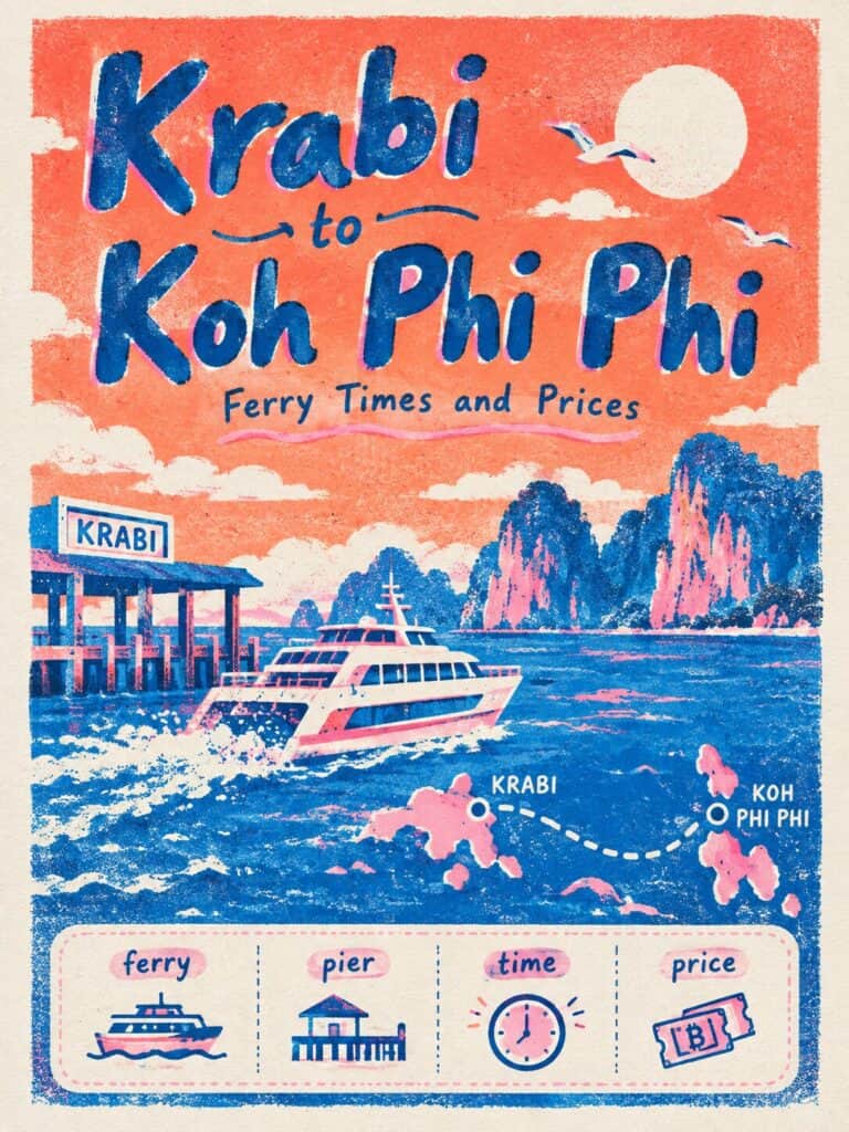 Krabi to Koh Phi Phi: Ferry Times and Prices