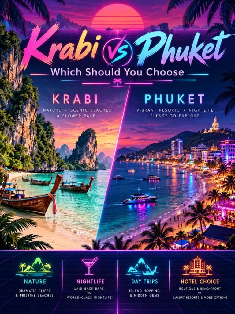 Krabi vs Phuket: Which Should You Choose