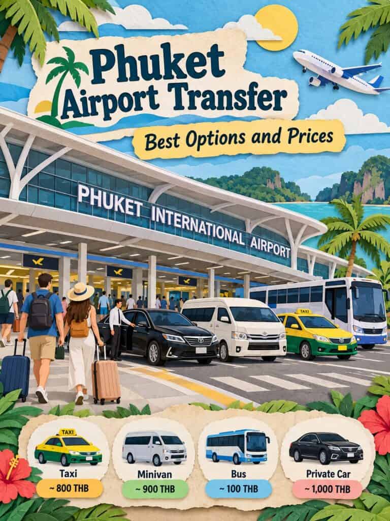 Phuket Airport Transfer: Best Options and Prices
