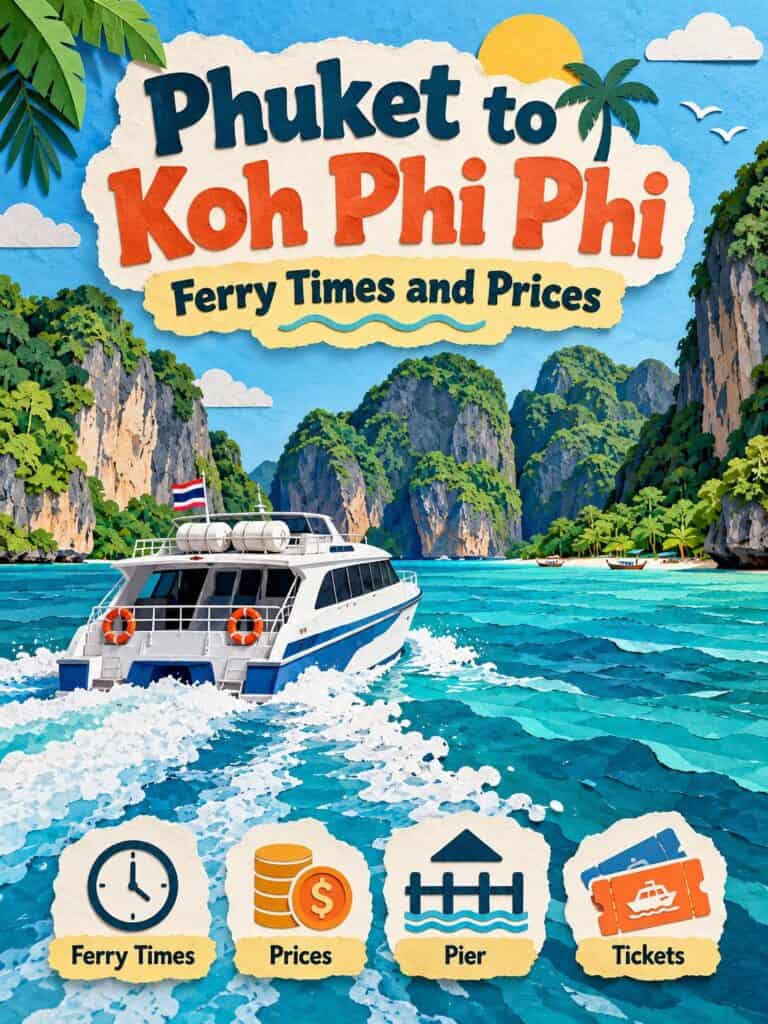 Phuket to Koh Phi Phi: Ferry Times and Prices