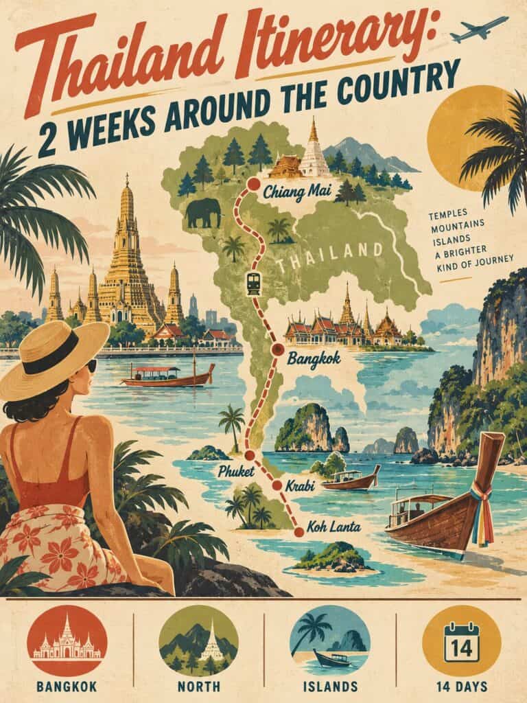 Thailand Itinerary: 2 Weeks Around the Country