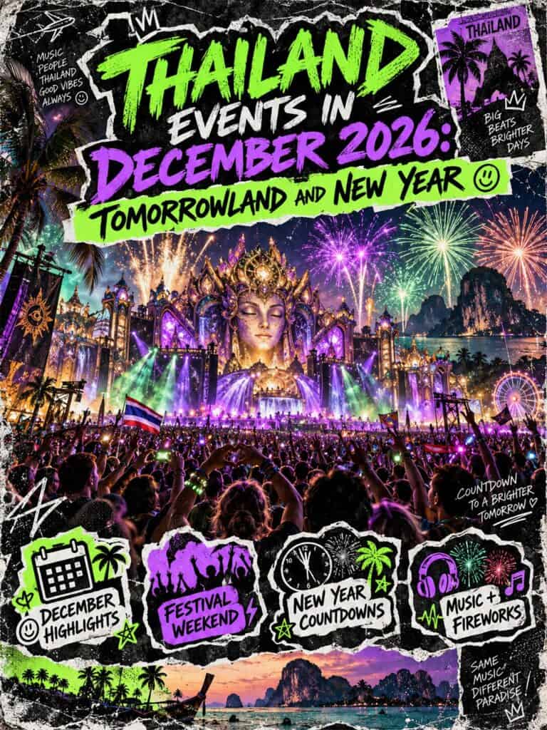 Thailand Events in December 2026: Tomorrowland and New Year