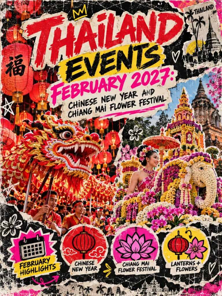 Thailand Events February 2027: Chinese New Year and Chiang Mai Flower Festival