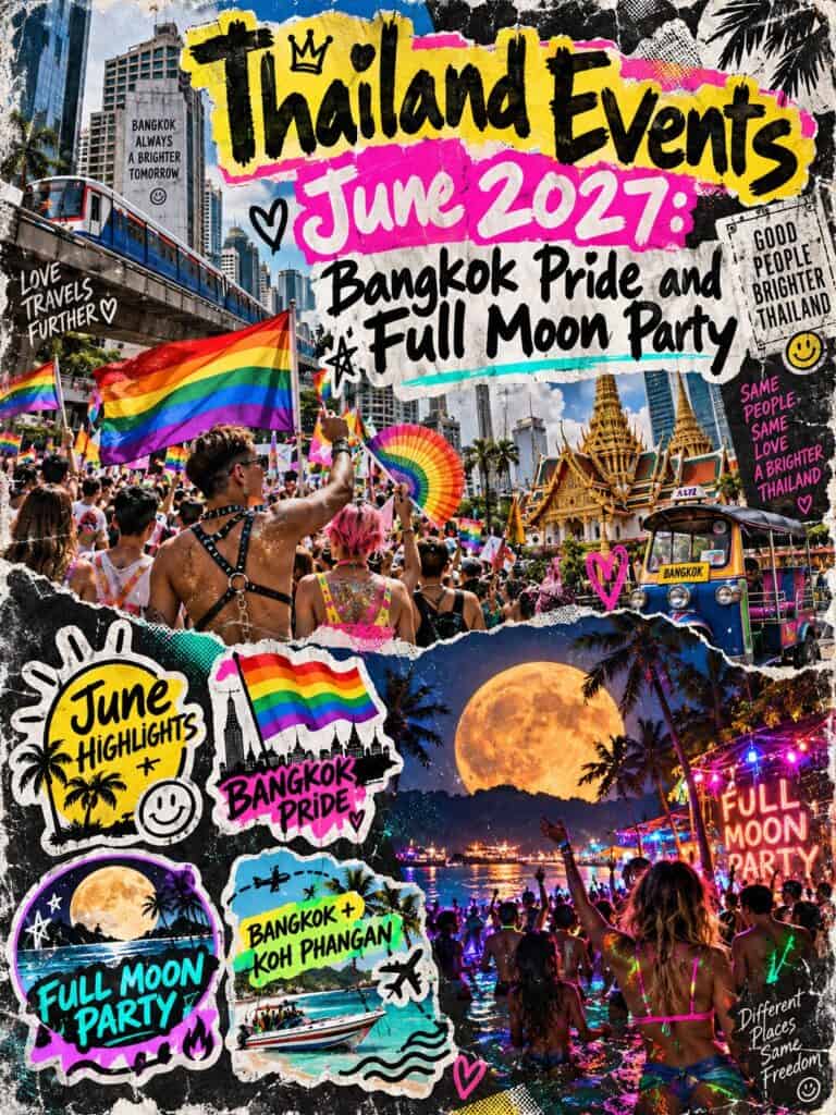 Thailand Events June 2027: Bangkok Pride and Full Moon Party