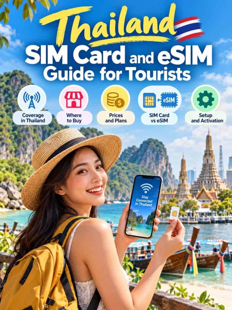 Thailand SIM Card and eSIM Guide for Tourists