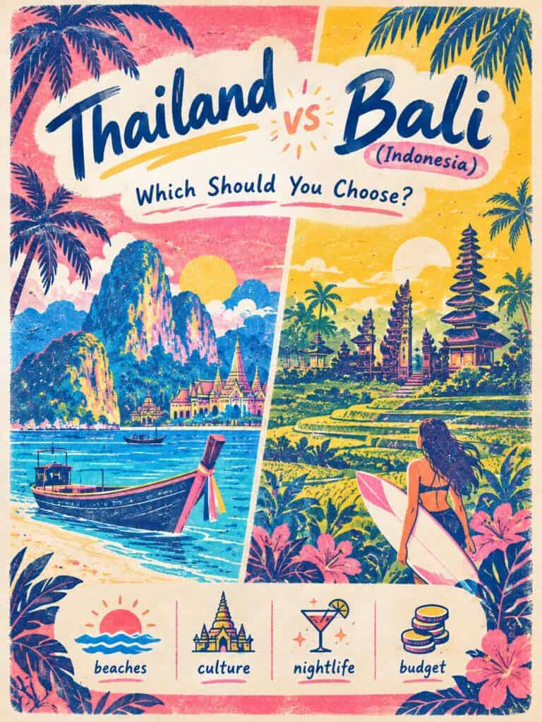 Thailand vs Bali (Indonesia): Which Should You Choose?