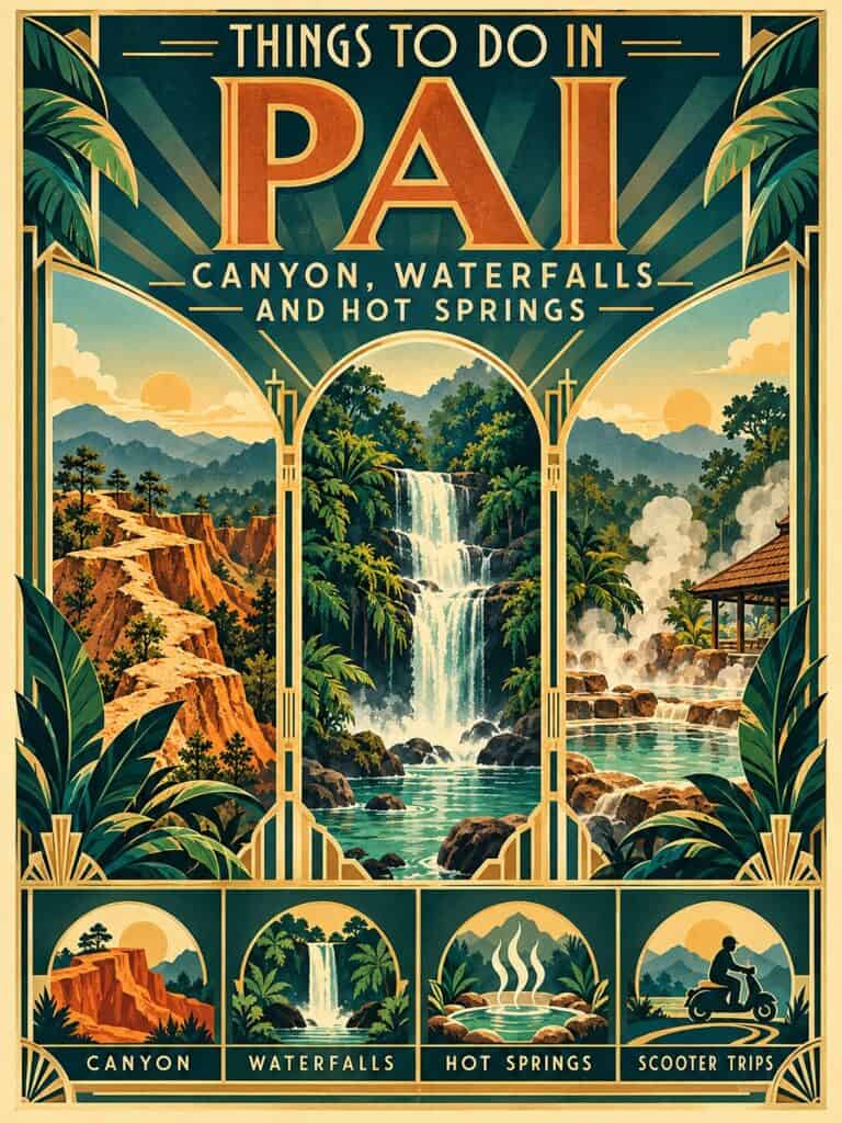 Things to Do in Pai: Canyon, Waterfalls and Hot Springs