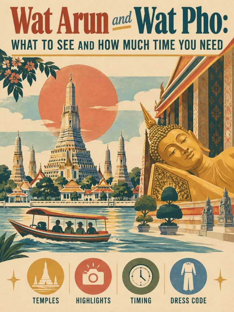 Wat Arun and Wat Pho: What to See and How Much Time You Need