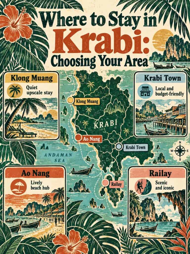 Where to Stay in Krabi: Choosing Your Area