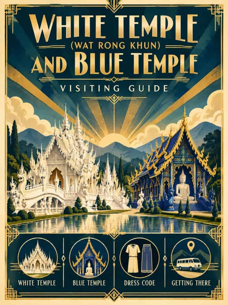 White Temple (Wat Rong Khun) and Blue Temple: Visiting Guide