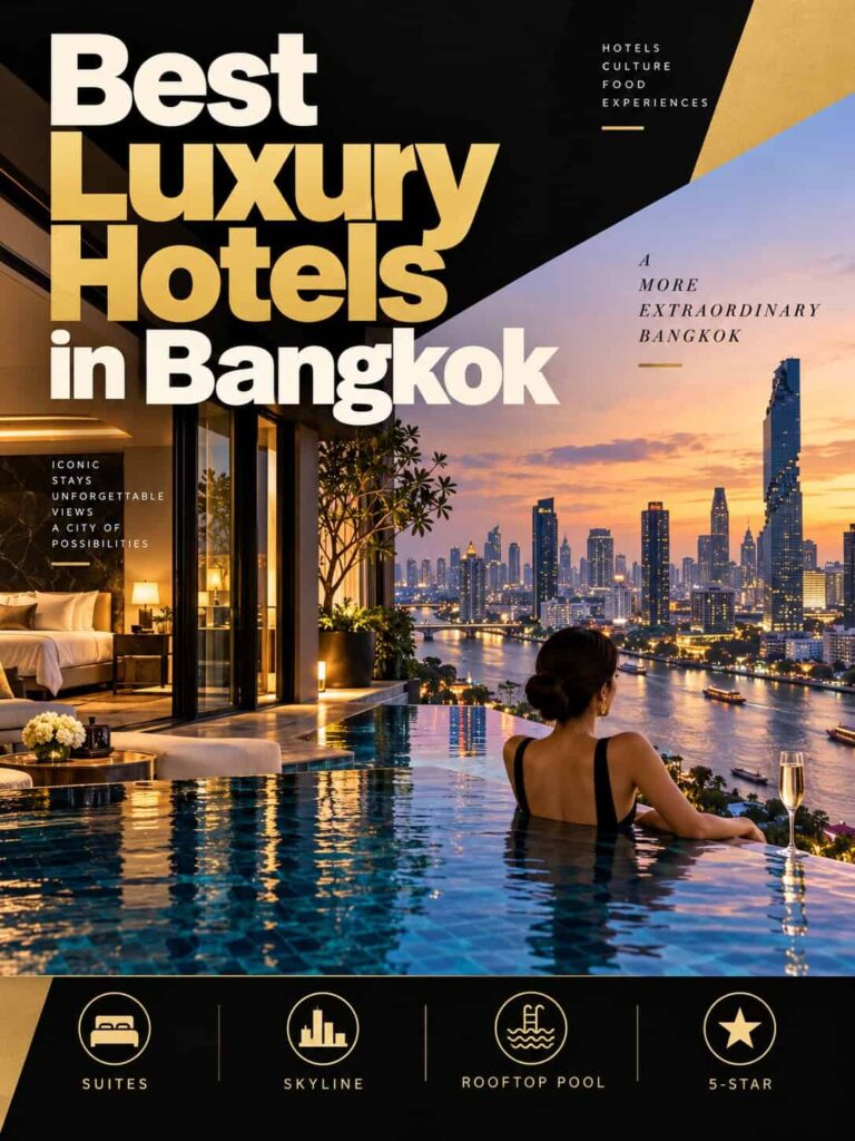 Les meilleurs hôtels de luxe à Bangkok