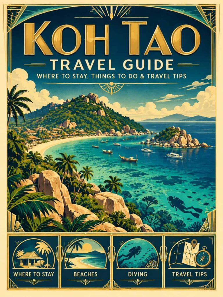 Guide de voyage à Koh Tao : où séjourner, que faire et conseils pratiques