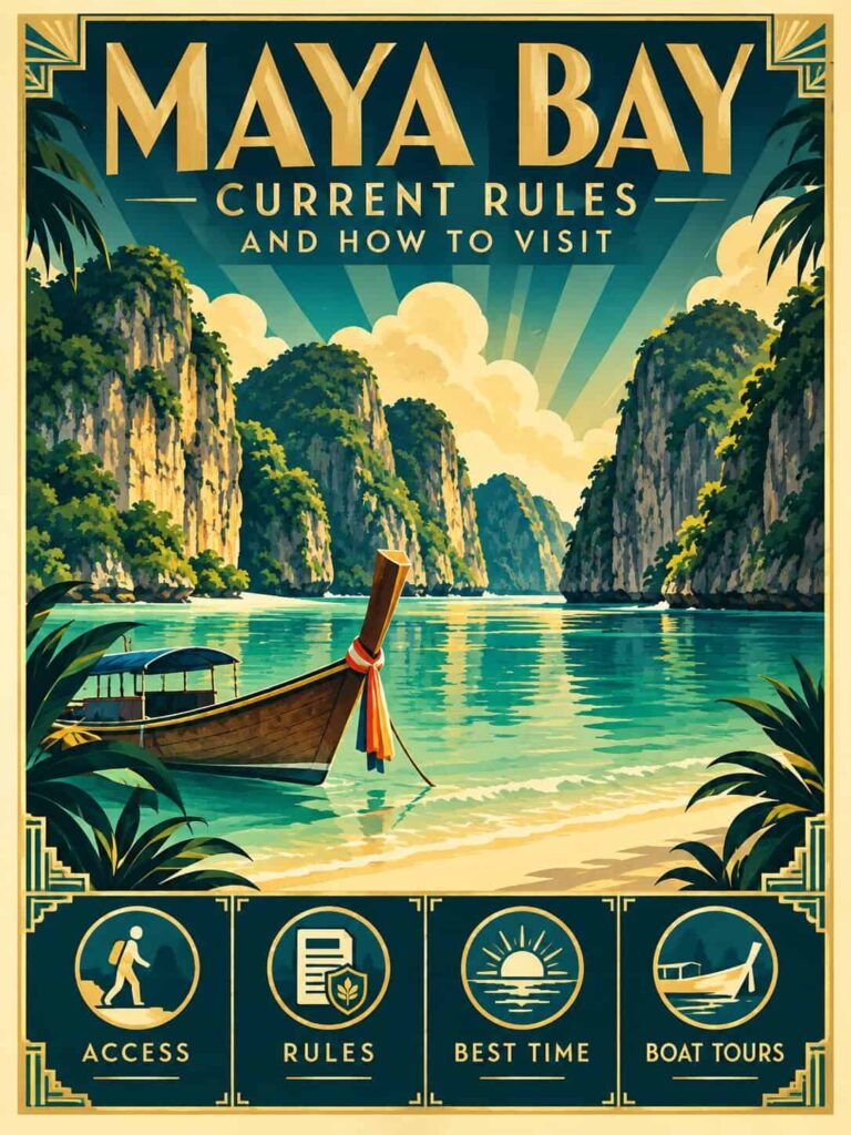 Maya Bay : règles actuelles et comment la visiter