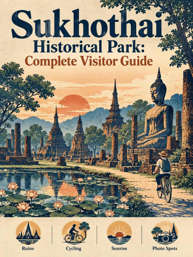 Parc historique de Sukhothai : guide complet du visiteur