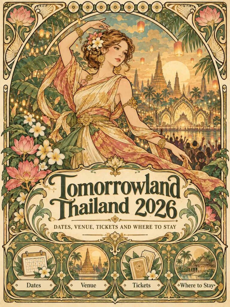 Tomorrowland Thailand 2026: Termine, Veranstaltungsort, Tickets und wo man übernachtet